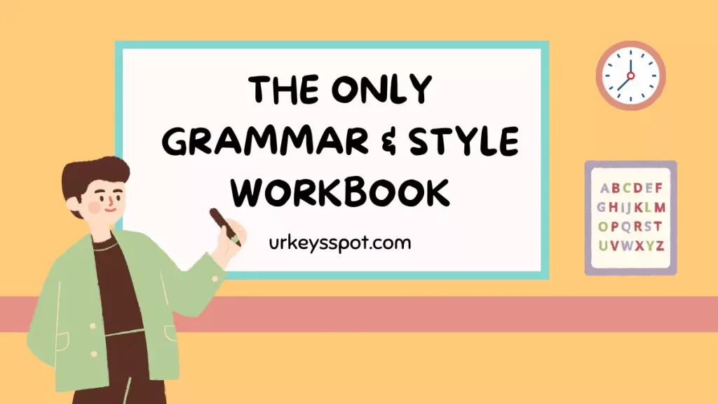 Image of 'The Only Grammar & Style Workbook' cover